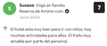 Opinión de una clienta de amimir 