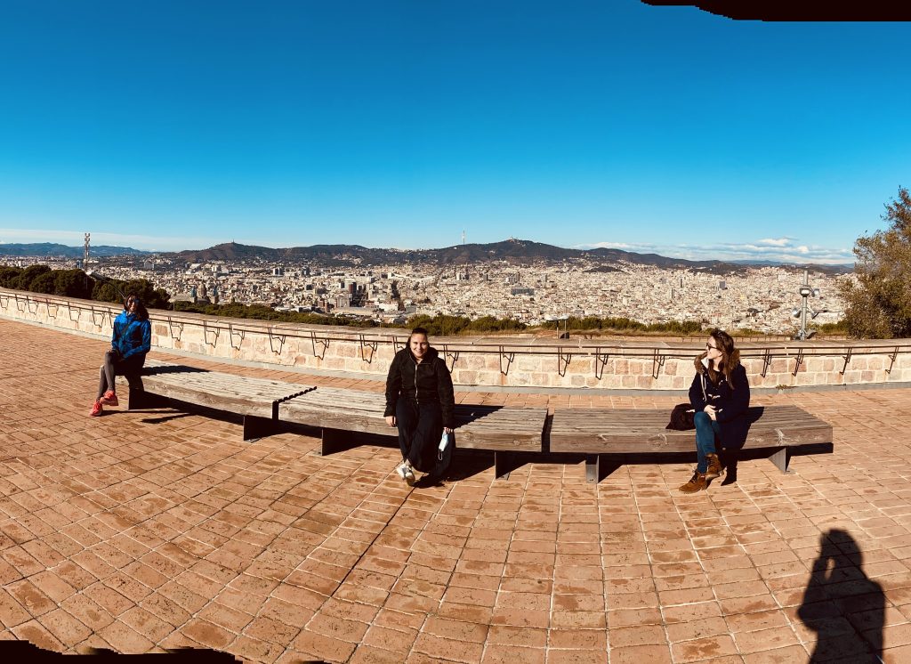 Vistas desde el Castillo de Montjuïc